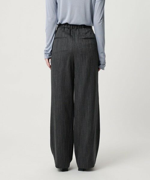 BEAUTY&YOUTH UNITED ARROWS / ビューティー&ユース ユナイテッドアローズ その他パンツ | ツイードライク バックゴムワイドパンツ ウォッシャブル | 詳細16