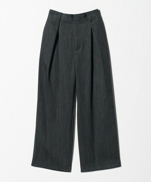 BEAUTY&YOUTH UNITED ARROWS / ビューティー&ユース ユナイテッドアローズ その他パンツ | ツイードライク バックゴムワイドパンツ ウォッシャブル | 詳細17