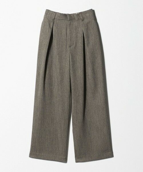 BEAUTY&YOUTH UNITED ARROWS / ビューティー&ユース ユナイテッドアローズ その他パンツ | ツイードライク バックゴムワイドパンツ ウォッシャブル | 詳細23