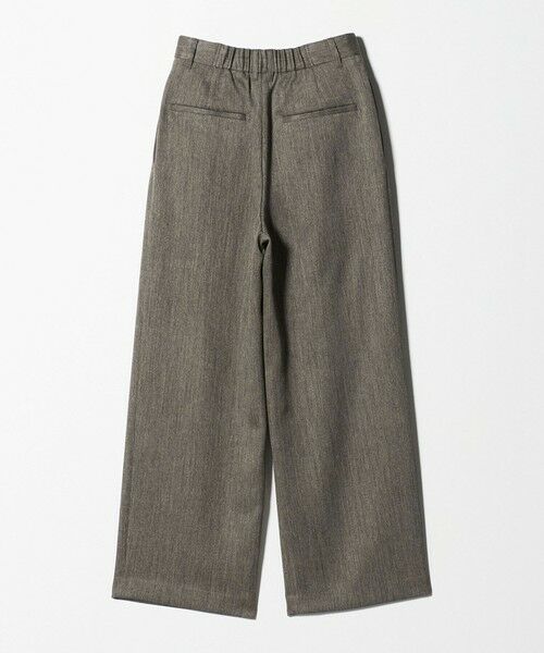 BEAUTY&YOUTH UNITED ARROWS / ビューティー&ユース ユナイテッドアローズ その他パンツ | ツイードライク バックゴムワイドパンツ ウォッシャブル | 詳細24