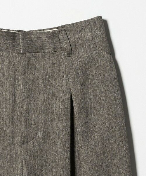 BEAUTY&YOUTH UNITED ARROWS / ビューティー&ユース ユナイテッドアローズ その他パンツ | ツイードライク バックゴムワイドパンツ ウォッシャブル | 詳細25