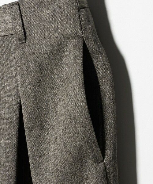 BEAUTY&YOUTH UNITED ARROWS / ビューティー&ユース ユナイテッドアローズ その他パンツ | ツイードライク バックゴムワイドパンツ ウォッシャブル | 詳細26