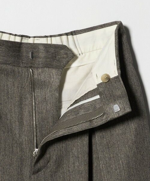 BEAUTY&YOUTH UNITED ARROWS / ビューティー&ユース ユナイテッドアローズ その他パンツ | ツイードライク バックゴムワイドパンツ ウォッシャブル | 詳細28