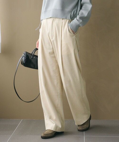 BEAUTY&YOUTH UNITED ARROWS / ビューティー&ユース ユナイテッドアローズ その他パンツ | コーデュロイ ワイドストレートパンツ | 詳細6