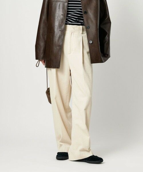 BEAUTY&YOUTH UNITED ARROWS / ビューティー&ユース ユナイテッドアローズ その他パンツ | コーデュロイ ワイドストレートパンツ | 詳細1