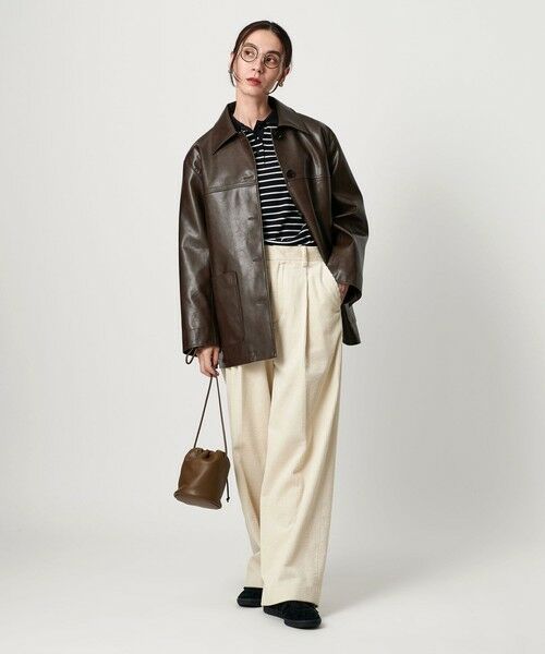 BEAUTY & YOUTH UNITED ARROWS/ビューティー&ユース ユナイテッドアローズ コーデュロイ ワイドストレートパンツ OFF WHITE M BEAUTY & YOUTH UNITED ARROWS/ビューティー&ユース ユナイテッドアローズ コーデュロイ ワイドストレートパンツ OFF WHITE M