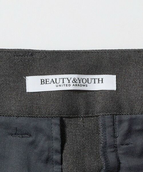 BEAUTY&YOUTH UNITED ARROWS / ビューティー&ユース ユナイテッドアローズ その他パンツ | ポリエステルブレンド サイドベロアパンツ | 詳細15
