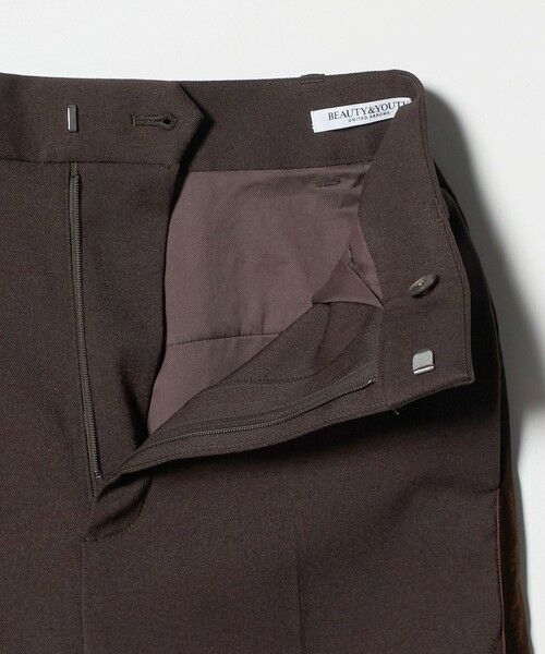 BEAUTY&YOUTH UNITED ARROWS / ビューティー&ユース ユナイテッドアローズ その他パンツ | ポリエステルブレンド サイドベロアパンツ | 詳細23