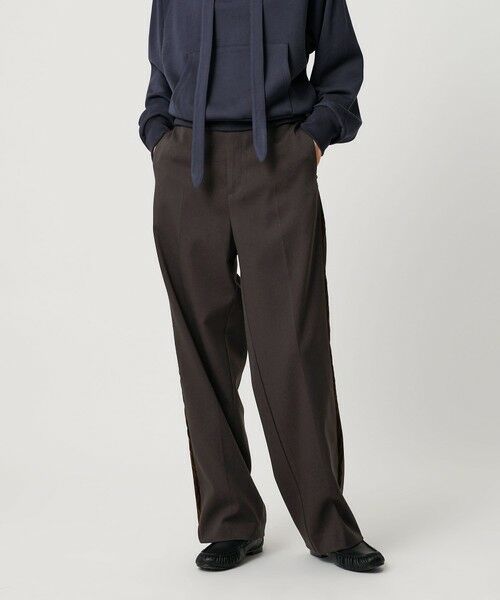 BEAUTY&YOUTH UNITED ARROWS / ビューティー&ユース ユナイテッドアローズ その他パンツ | ポリエステルブレンド サイドベロアパンツ | 詳細17