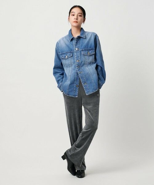 BEAUTY&YOUTH UNITED ARROWS / ビューティー&ユース ユナイテッドアローズ その他パンツ | <adidas Originals>ファイヤーバード ベロアトラックパンツ | 詳細3