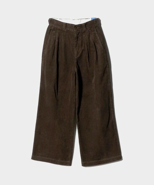 BEAUTY & YOUTH UNITED ARROWS/ビューティー&ユース ユナイテッドアローズ 【別注】<BIG MAC>コーデュロイワイドパンツ DK. BROWN M BEAUTY & YOUTH UNITED ARROWS/ビューティー&ユース ユナイテッドアローズ 【別注】<BIG MAC>コーデュロイワイドパンツ DK. BROWN M