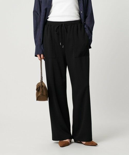 BEAUTY & YOUTH UNITED ARROWS/ビューティー&ユース ユナイテッドアローズ 【WEB限定】エアリーポンチ イージーパンツ BLACK S