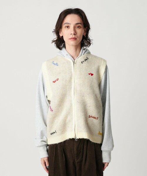 BEAUTY&YOUTH UNITED ARROWS / ビューティー&ユース ユナイテッドアローズ ベスト | 【別注】＜TOWNCRAFT＞ニット ベスト | 詳細4