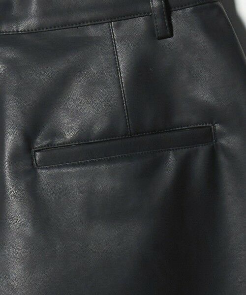 BEAUTY&YOUTH UNITED ARROWS / ビューティー&ユース ユナイテッドアローズ ショート・ハーフ・半端丈パンツ | レザーライク ハーフパンツ | 詳細12