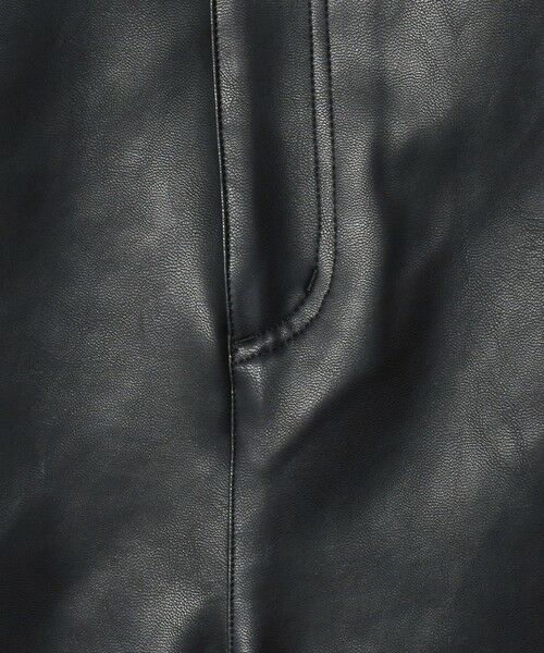 BEAUTY&YOUTH UNITED ARROWS / ビューティー&ユース ユナイテッドアローズ ショート・ハーフ・半端丈パンツ | レザーライク ハーフパンツ | 詳細15