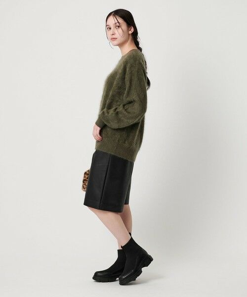 BEAUTY&YOUTH UNITED ARROWS / ビューティー&ユース ユナイテッドアローズ ショート・ハーフ・半端丈パンツ | レザーライク ハーフパンツ | 詳細4