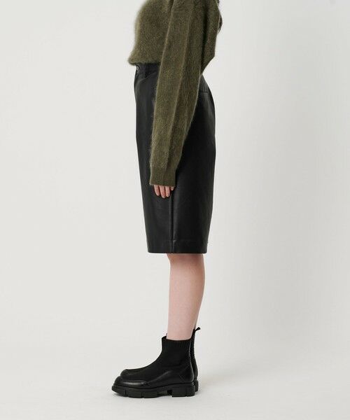 BEAUTY&YOUTH UNITED ARROWS / ビューティー&ユース ユナイテッドアローズ ショート・ハーフ・半端丈パンツ | レザーライク ハーフパンツ | 詳細6