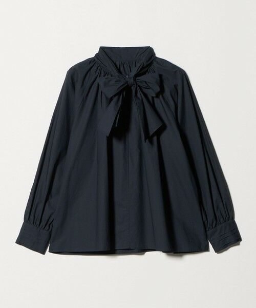 BEAUTY&YOUTH UNITED ARROWS / ビューティー&ユース ユナイテッドアローズ シャツ・ブラウス | コットン ソリッド&ストライプ ボウタイブラウス | 詳細15