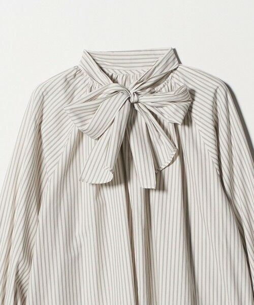 BEAUTY&YOUTH UNITED ARROWS / ビューティー&ユース ユナイテッドアローズ シャツ・ブラウス | コットン ソリッド&ストライプ ボウタイブラウス | 詳細27