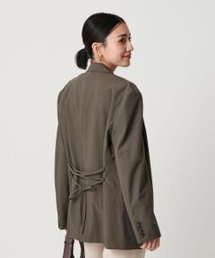 BEAUTY&YOUTH UNITED ARROWS / ビューティー&ユース ユナイテッドアローズ テーラードジャケット | バックレースアップ ダブルジャケット