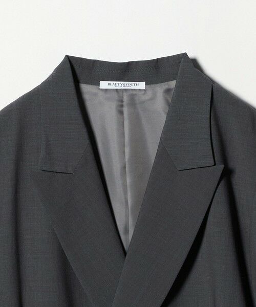 BEAUTY&YOUTH UNITED ARROWS / ビューティー&ユース ユナイテッドアローズ テーラードジャケット | バックレースアップ ダブルジャケット | 詳細6
