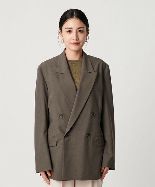 BEAUTY&YOUTH UNITED ARROWS / ビューティー&ユース ユナイテッドアローズ テーラードジャケット | バックレースアップ ダブルジャケット | 詳細18