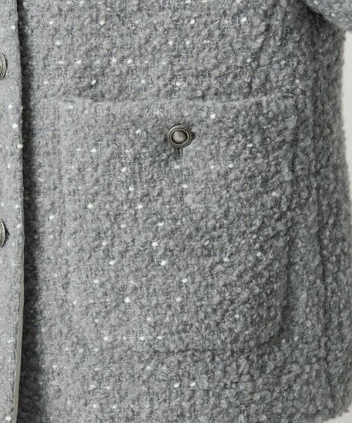 BEAUTY&YOUTH UNITED ARROWS / ビューティー&ユース ユナイテッドアローズ ノーカラージャケット | ドットジャガード ノーカラージャケット | 詳細10