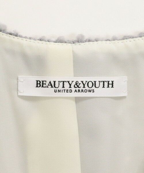 BEAUTY&YOUTH UNITED ARROWS / ビューティー&ユース ユナイテッドアローズ ノーカラージャケット | ドットジャガード ノーカラージャケット | 詳細13