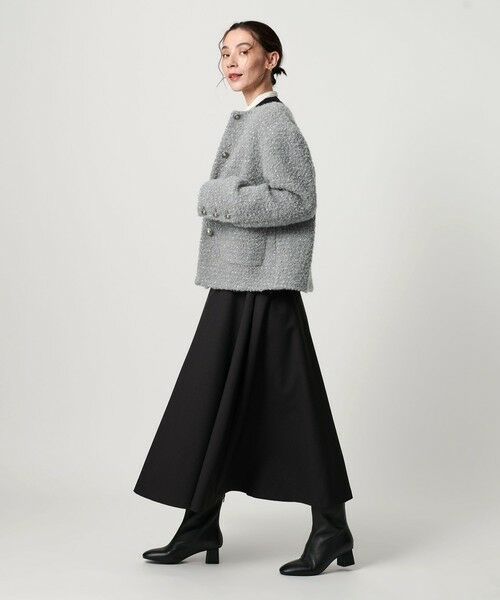 BEAUTY&YOUTH UNITED ARROWS / ビューティー&ユース ユナイテッドアローズ ノーカラージャケット | ドットジャガード ノーカラージャケット | 詳細4