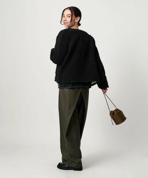 BEAUTY&YOUTH UNITED ARROWS / ビューティー&ユース ユナイテッドアローズ ノーカラージャケット | ドットジャガード ノーカラージャケット | 詳細21