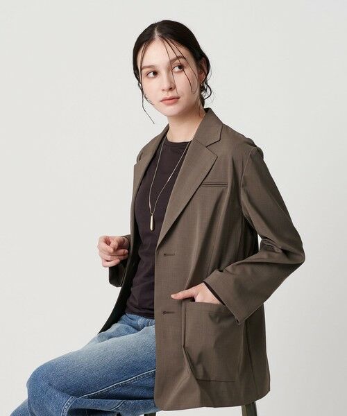 BEAUTY&YOUTH UNITED ARROWS / ビューティー&ユース ユナイテッドアローズ テーラードジャケット | 2ボタンシングルジャケット ウォッシャブル 吸水速乾 UVカット | 詳細10