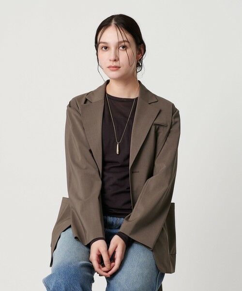 BEAUTY&YOUTH UNITED ARROWS / ビューティー&ユース ユナイテッドアローズ テーラードジャケット | 2ボタンシングルジャケット ウォッシャブル 吸水速乾 UVカット | 詳細11