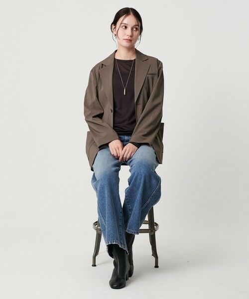 BEAUTY & YOUTH UNITED ARROWS/ビューティー&ユース ユナイテッドアローズ 2ボタンシングルジャケット ウォッシャブル 吸水速乾 UVカット MOCA S BEAUTY & YOUTH UNITED ARROWS/ビューティー&ユース ユナイテッドアローズ 2ボタンシングルジャケット ウォッシャブル 吸水速乾 UVカット MOCA S