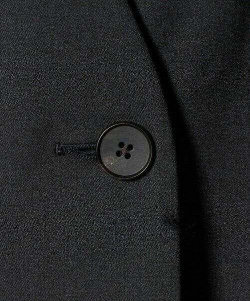 BEAUTY&YOUTH UNITED ARROWS / ビューティー&ユース ユナイテッドアローズ ノーカラージャケット | ポリエステルレーヨン ノーカラー1ボタンジャケット | 詳細12