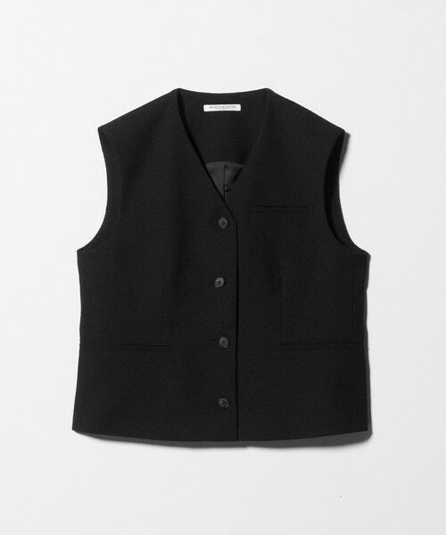 BEAUTY&YOUTH UNITED ARROWS / ビューティー&ユース ユナイテッドアローズ ベスト | ポリエステル ツイードライクベスト | 詳細4