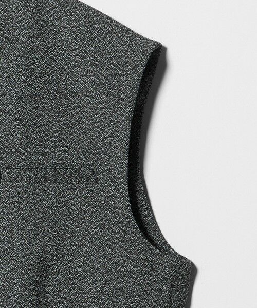 BEAUTY&YOUTH UNITED ARROWS / ビューティー&ユース ユナイテッドアローズ ベスト | ポリエステル ツイードライクベスト | 詳細18