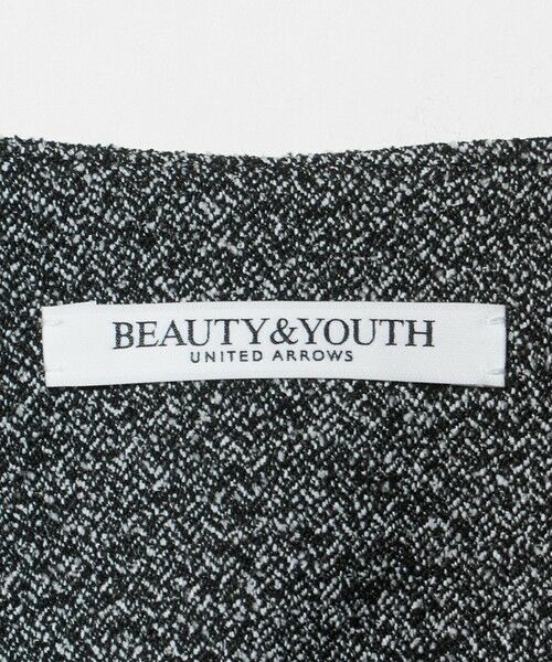 BEAUTY&YOUTH UNITED ARROWS / ビューティー&ユース ユナイテッドアローズ ベスト | ポリエステル ツイードライクベスト | 詳細23