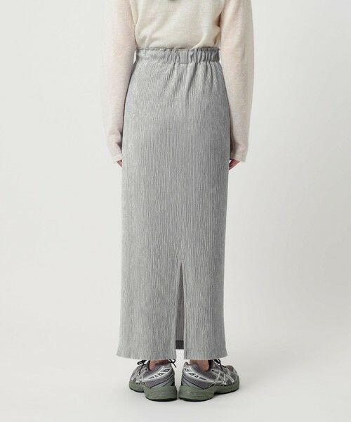 BEAUTY&YOUTH UNITED ARROWS / ビューティー&ユース ユナイテッドアローズ ロング・マキシ丈スカート | ベロアプリーツ タイトスカート ウォッシャブル | 詳細20