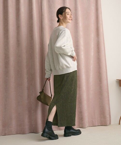 BEAUTY&YOUTH UNITED ARROWS / ビューティー&ユース ユナイテッドアローズ ロング・マキシ丈スカート | ベロアプリーツ タイトスカート ウォッシャブル | 詳細27