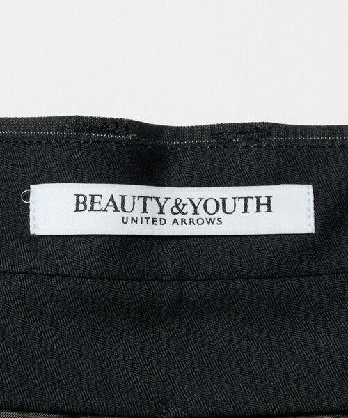 BEAUTY&YOUTH UNITED ARROWS / ビューティー&ユース ユナイテッドアローズ ロング・マキシ丈スカート | 毛ブレンド ストライプ タックロングスカート  防シワ ウォッシャブル | 詳細16