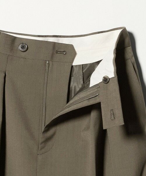 BEAUTY&YOUTH UNITED ARROWS / ビューティー&ユース ユナイテッドアローズ ロング・マキシ丈スカート | 毛ブレンド タックロングスカート 防シワ ウォッシャブル | 詳細12