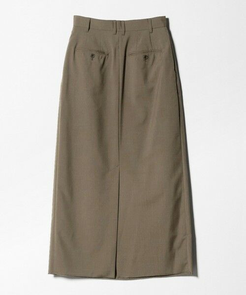 BEAUTY&YOUTH UNITED ARROWS / ビューティー&ユース ユナイテッドアローズ ロング・マキシ丈スカート | 毛ブレンド タックロングスカート 防シワ ウォッシャブル | 詳細8