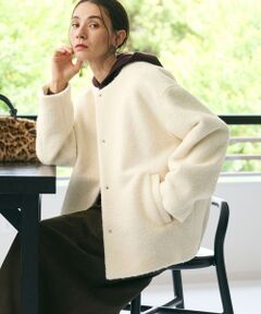 BEAUTY&YOUTH UNITED ARROWS / ビューティー&ユース ユナイテッドアローズ ブルゾン | ブークレ ノーカラーブルゾン