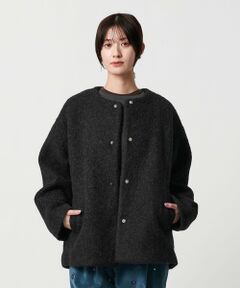 BEAUTY&YOUTH UNITED ARROWS / ビューティー&ユース ユナイテッドアローズ ブルゾン | ブークレ ノーカラーブルゾン