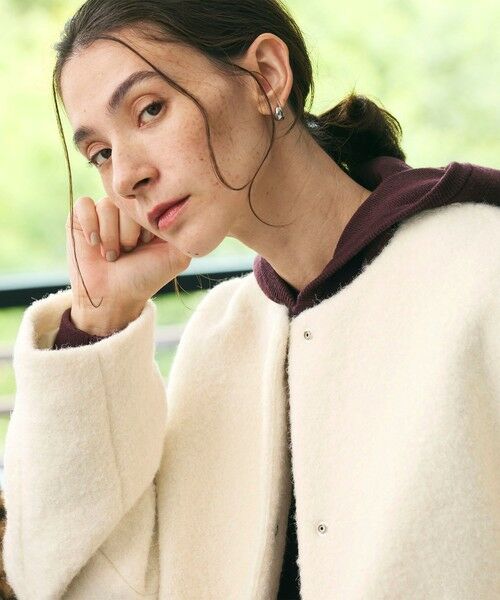 BEAUTY&YOUTH UNITED ARROWS / ビューティー&ユース ユナイテッドアローズ ブルゾン | ブークレ ノーカラーブルゾン | 詳細4