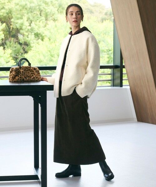 BEAUTY&YOUTH UNITED ARROWS / ビューティー&ユース ユナイテッドアローズ ブルゾン | ブークレ ノーカラーブルゾン | 詳細9