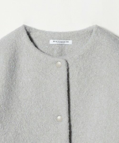 BEAUTY&YOUTH UNITED ARROWS / ビューティー&ユース ユナイテッドアローズ ブルゾン | ブークレ ノーカラーブルゾン | 詳細18