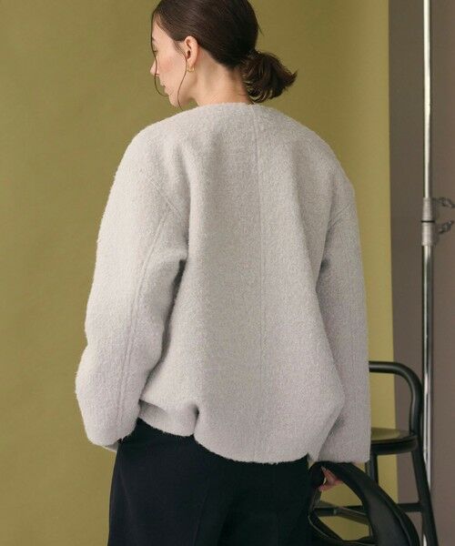 BEAUTY&YOUTH UNITED ARROWS / ビューティー&ユース ユナイテッドアローズ ブルゾン | ブークレ ノーカラーブルゾン | 詳細13