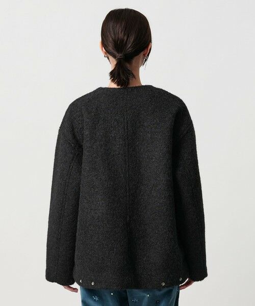 BEAUTY&YOUTH UNITED ARROWS / ビューティー&ユース ユナイテッドアローズ ブルゾン | ブークレ ノーカラーブルゾン | 詳細30