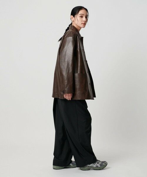 BEAUTY&YOUTH UNITED ARROWS / ビューティー&ユース ユナイテッドアローズ その他アウター | レザーライク カバーオール ジャケット | 詳細16